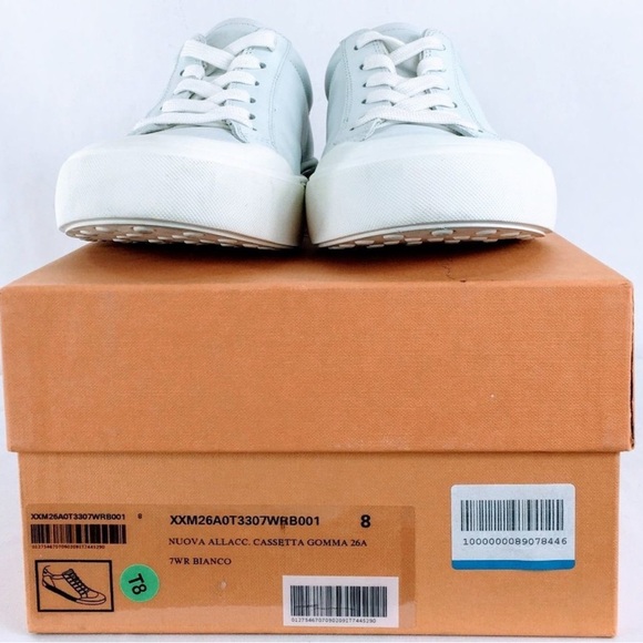 Tod's Sneakers Mens 26A Allacciata Cassetta Leather Lace Up - Picture 8 of 16